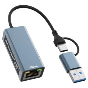 USB-C to Ethernet Adapter for Gaming & Devices