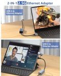 USB-C to Ethernet Adapter for Gaming & Devices