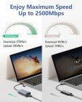 USB-C to Ethernet Adapter for Gaming & Devices