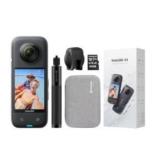 Insta360 X3 360° Action Camera Bundle with Accessories