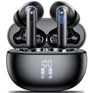 Bluetooth 5.3 Wireless Earbuds with Noise Cancelling