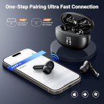 Bluetooth 5.3 Wireless Earbuds with Noise Cancelling