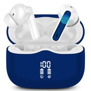 Wireless Bluetooth 5.3 Earbuds with Deep Bass