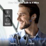 Bluetooth 5.3 Wireless Earbuds with Noise Cancelling