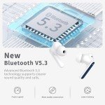 Wireless Bluetooth 5.3 Earbuds with Deep Bass