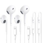 iPhone Wired Earbuds with Microphone & Volume Control