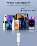iPhone Wired Earbuds with Microphone & Volume Control