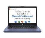 HP Stream 11" Laptop with Windows 11 & Microsoft 365