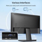 Tees 22" FHD 75Hz Desktop Monitor with Blue Light Filter