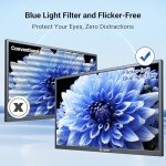 Tees 22" FHD 75Hz Desktop Monitor with Blue Light Filter