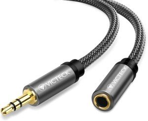 2M Nylon Braided 3.5mm Audio Extension Cable
