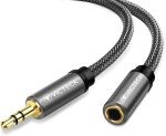 2M Nylon Braided 3.5mm Audio Extension Cable