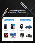 2M Nylon Braided 3.5mm Audio Extension Cable
