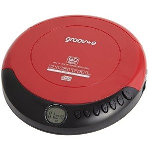 Portable CD Player with LCD Display & Headphones