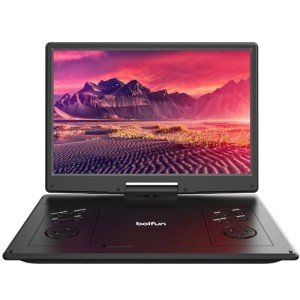 Portable DVD Player with 14.1'' Swivel Screen