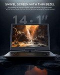 Portable DVD Player with 14.1'' Swivel Screen