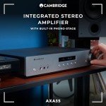 Cambridge Audio AXA35 HiFi Stereo Amplifier - Lunar Grey