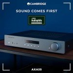 Cambridge Audio AXA35 HiFi Stereo Amplifier - Lunar Grey