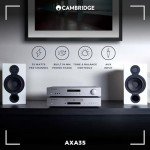 Cambridge Audio AXA35 HiFi Stereo Amplifier - Lunar Grey