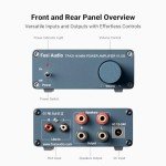 Fosi Audio V1.0G Mini 2-Channel Hi-Fi Amplifier