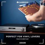 Cambridge Audio AXA35 HiFi Stereo Amplifier - Lunar Grey