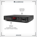 Cambridge Audio AXA35 HiFi Stereo Amplifier - Lunar Grey