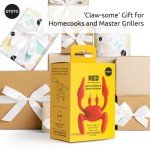 Crab-Shaped Silicone Spoon Rest Gadget