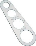 Stainless Steel Spaghetti Measure Tool with 4 Holes