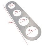 Stainless Steel Spaghetti Measure Tool with 4 Holes