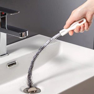 45 cm Sink and Drain Unclogger with Brush