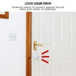 Wireless Door Handle Alarm with Vibration Sensor