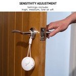 Wireless Door Handle Alarm with Vibration Sensor