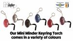 Mini Personal Panic Alarm with 140dB Torch