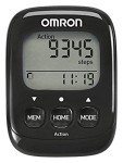 OMRON Walking Style IV Pedometer, Black