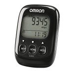 OMRON Walking Style IV Pedometer, Black
