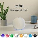 Echo 4th Gen Smart Speaker with Alexa - Glacier White