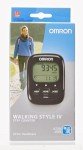 OMRON Walking Style IV Pedometer, Black