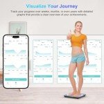 Smart Bluetooth Body Weight Scale - 180kg Limit