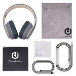 PowerLocus Bluetooth Over-Ear Headphones with Mic