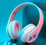 Colorful Wireless Bluetooth Headphones with Mic