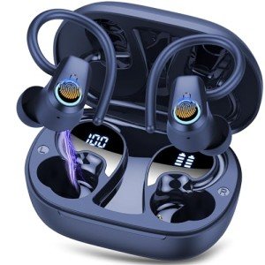 Bluetooth Sport Earbuds, 50 Hours Battery Life