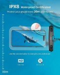 Waterproof Smartphone Case, IPX8 - 2 Pack