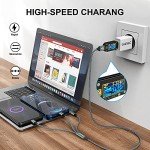 3-in-1 Nylon Braided Multi Charger Cable