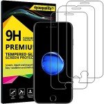 4youquality® Tempered Glass Screen Protector for iPhone 7/8