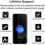 4youquality® Tempered Glass Screen Protector for iPhone 7/8