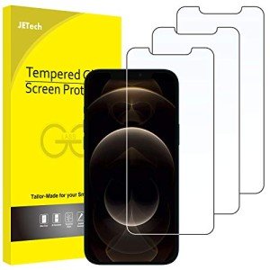 JETech Screen Protector for iPhone 12 Pro Max 3-Pack