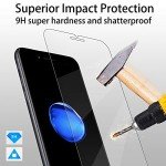 4youquality® Tempered Glass Screen Protector for iPhone 7/8