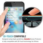 4youquality® Tempered Glass Screen Protector for iPhone 7/8