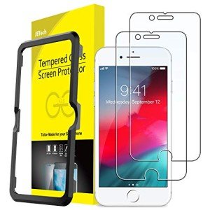 JETech Tempered Glass Screen Protector for iPhone