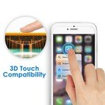 JETech Tempered Glass Screen Protector for iPhone